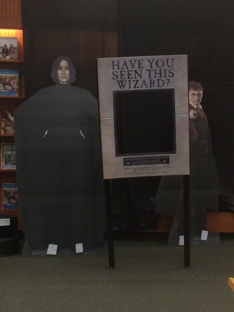 Severus Snape y Harry en Barnes and Noble_31julio2016